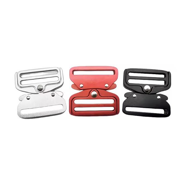 Adjustable Aluminum Metal Buckle Quick Release Buckle Hook for Backpack Strap