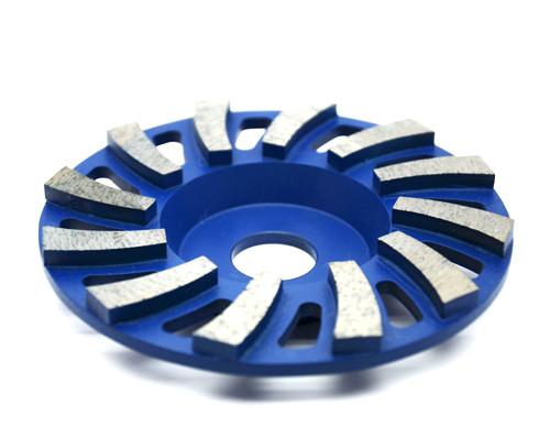 Metal Bonded Diamond Grinding Wheel For Concrete / Turbo Concrete Tools