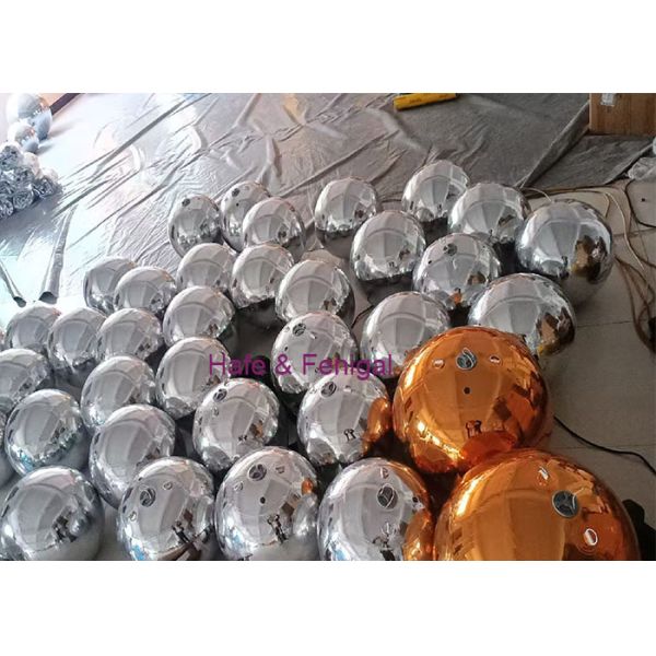 Creative custom inflatable mirror balloons, available in gold, silver, and other colors – a must-have for themed parties