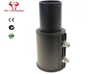 O adaptador de alumínio de fundição da luz de rua do adaptador faz sob medida 60mm, apropriado para o tamanho 80mm de Polo