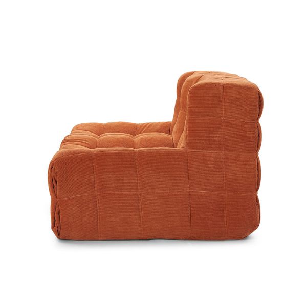Vacuum Compressed Cloud Sofa Cream Fabric Bubble Chair Single Seat Modern Lazy Floor Couch For Living Room Lounge Furniture
