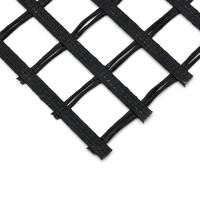 120kn o ANIMAL DE ESTIMAÇÃO Geogrid entorta o PVC de confecção de malhas do revestimento do poliéster do reforço da inclinação