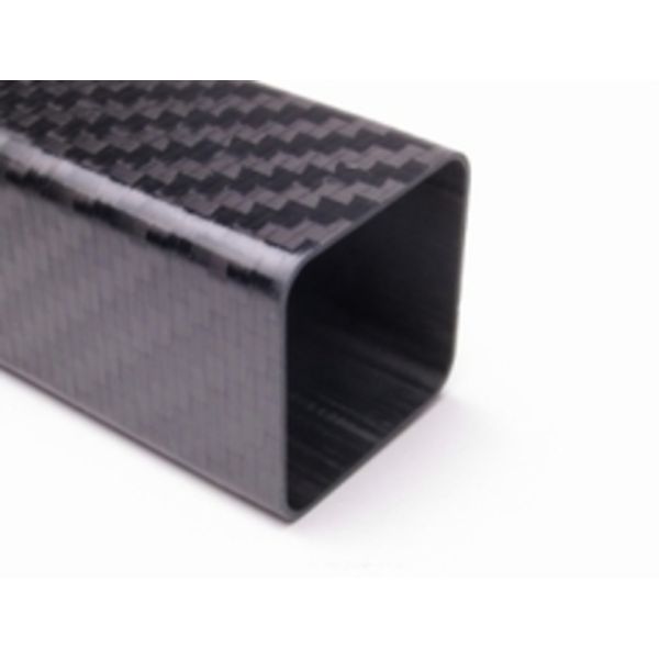 3K Full Carbon Fiber Square Tube High Strength Length 500mm OD 10mm 15mm 20mm 22mm 25mm 30mm