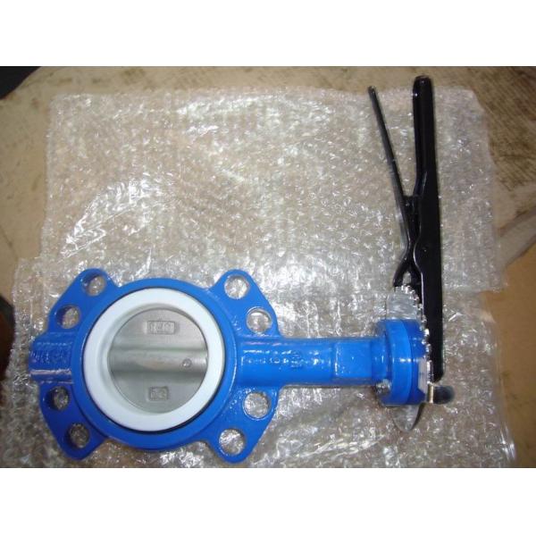 One Shaft With Pin Wafer Butterfly Valve For Fresh Water, Sea Water, Air, Steam