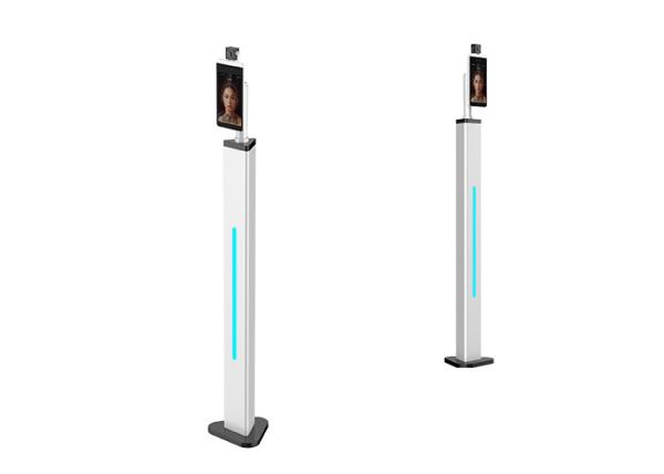 LIEN design mounted no contact handsfree infrared temperature thermal scanner camera distance face recognition gun