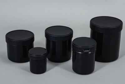 8*7.5*9.5cm Chemical Bucket Black 5 Gallon Pails Anti Corrosion