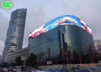 A cortina video conduzida P10 dos painéis de parede, propaganda fixa conduziu a tela de exposição 1R1G1B