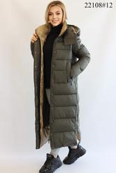 FODARLLOY 2022 Winter women's cotton-padded hooded coat long women's thickened down jacket