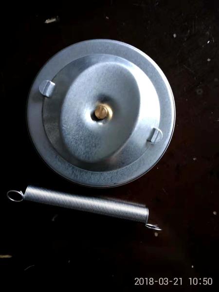 Class2.5 Bimetallic Thermometer 63mm Bi Metal Temperature Gauge Sensor Back Connection