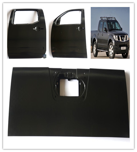 0.8mm Thickness Steel Pickup Car Door Nissan Navara 2005 - 2011 / D40