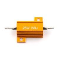 RX24 25W 50W 100W 200W 10ohm Funda de alumínio Resistores de precisão Wirewound