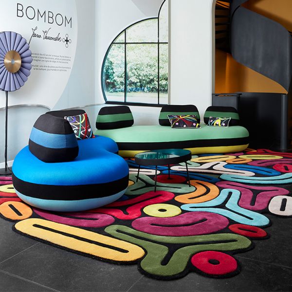 Modern Sectional Sofas Fabric Velvet Living Room Sofas Home Hotel Lobby Combination Modern Leisure Sofa Set