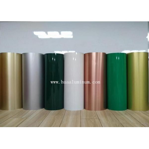 H32 Coated Aluminium Coil , Matt Surface Aluminum Trim Coil