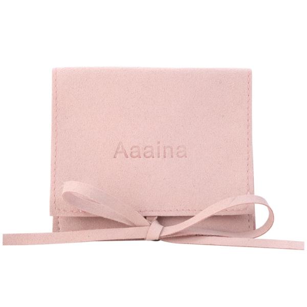 OEM/ODM Acceptable Suede Microfiber Jewelry Pouches Luxury Style for Custom Logo