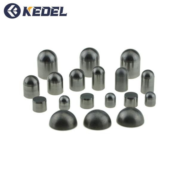 YG8 Polished Tungsten Carbide Buttons 10.2mm Dome Top for Oil Drilling