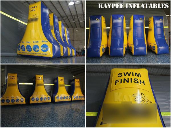 Inflatable Swim buoy,Inflatable bunker,water sport game,paintball bunkers
