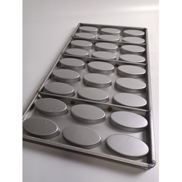 27 покрытие Durit PTFE лотка булочки полостей 720*400*30 овальное