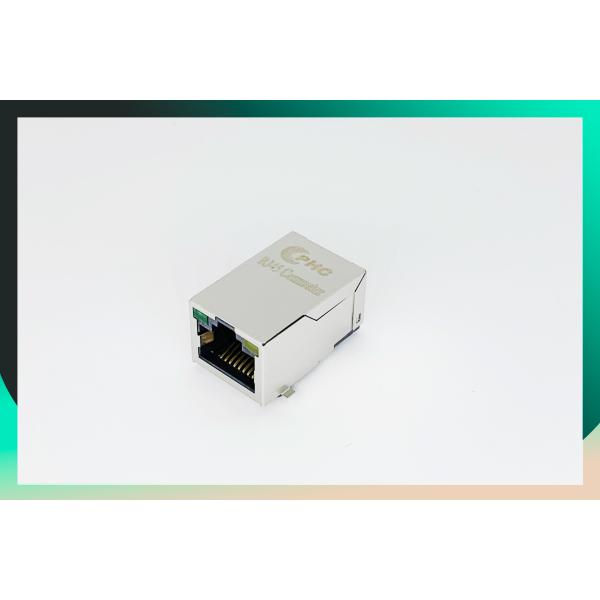 10/100 оснований - плата Джека локальных сетей штепсельной вилки 100М СМТ ТС модульная ВВЕРХ ПО 12 - Пин с соединителем и трансформатором СИД РДЖ45