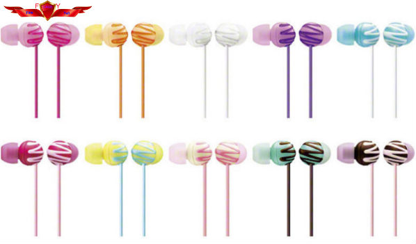 Genuine Brand New SONY Earbud Headphones Earphones MDR-EX25LP Multi Color