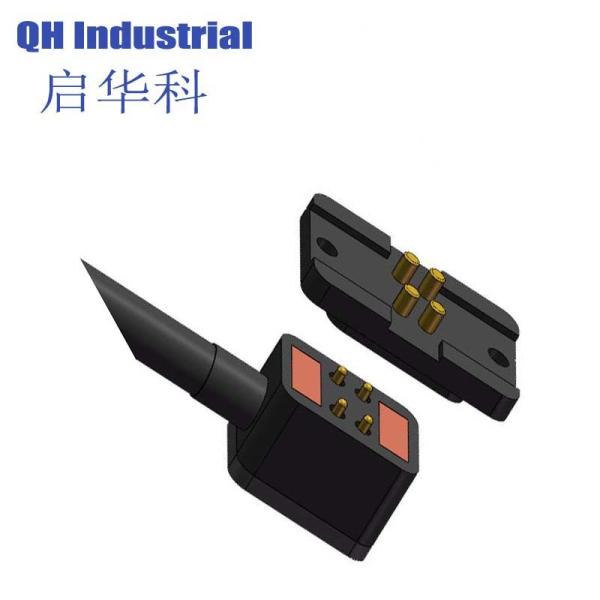 4Pin Indi Dvd Connector Magnetic Cable Connector Magnetic Pogo Connector Cable Connector Magnet Connector Pogo Pin