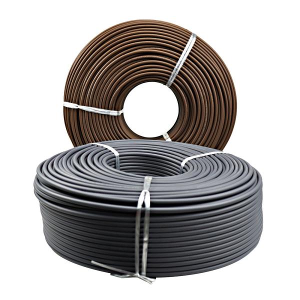 Câble solaire XLPE 12AWG 4mm2 250m Fil de cuivre étamé