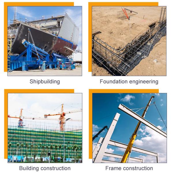 High Quality 316L Stainless Steel H-Section Beam Bar GB JIS ASTM HEA HEB HD for Construction with Welding Processing Service