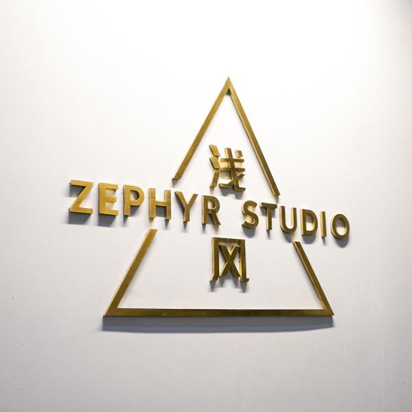 Anti Rust Brushed Metal Sign 304 Fabricated Stainless Steel Letters