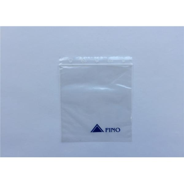 Reusable Dental Dedicated Clear Ziplock Packaging Bags With Eco - Mark