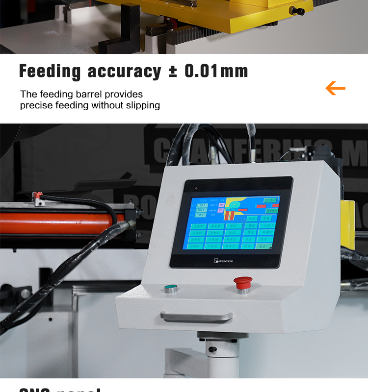 Electric CNC Pipe Bending For Hydraulic Iron Heavy Pipes 3D Chair 2 Head Machine