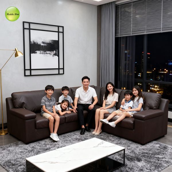 Urban - Luxury Black Leather Modular Sofa: Sleek Silhouette, Premium Craft – Modern Lofts Statement