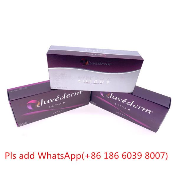 Gel médical de Hyaluronate de sodium de Juvaderm Ultra3 pour des lignes de Glabellar