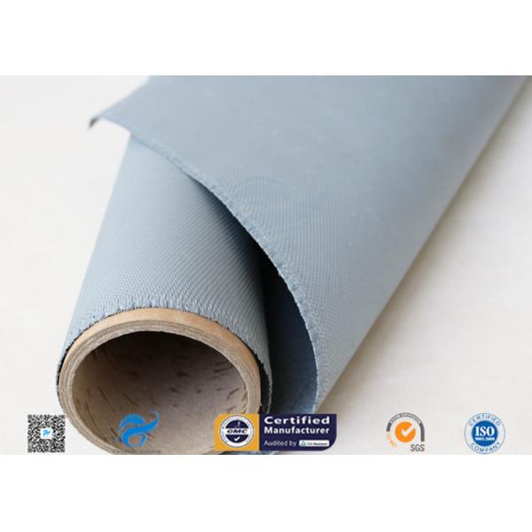 Grey 31OZ Silicone Coated Fiberglass Fabric Industrial Heat Resistant Blanket