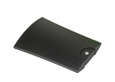 Bouteille plate givrée de jet de poche de parfum de conteneur de forme extérieure de place