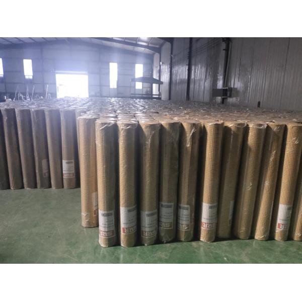 Electro Galvanized Welded Wire Mesh Panels 2mm Gauge 25mm X  25mm Mesh