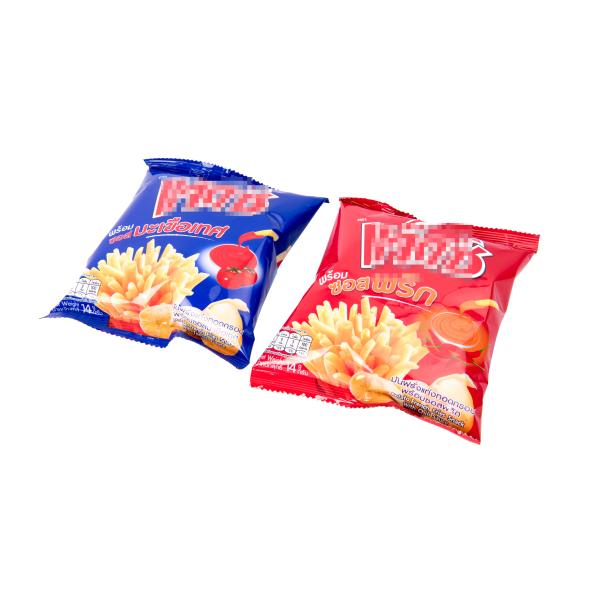 Antioxidant Packaging Aluminum Foil Bags OPP Laminated Two Raphe Pouch Moisture Proof