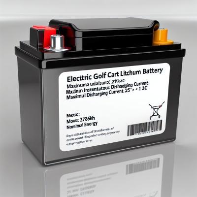 51.2V 230Ah Golf Cart LiFePO4 Battery with Smart BMS 11.8kWh