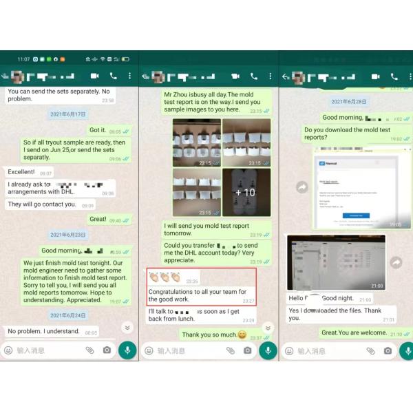 Fast Delivery Time Customized High Precision Plastic Molding Parts For Industrial Application