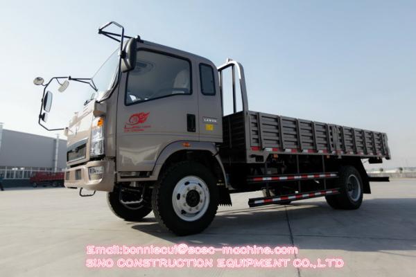 Mini Light Duty Commercial Trucks Sinotruk Homan 6 Tires 2 Ton - 10 Tons