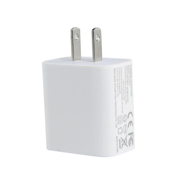 US 2 broches 20W chargeur mural USB à double port Adaptateur d'alimentation à recharge rapide de type C et USB-A pour téléphone, tablette, appareil photo