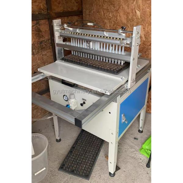Eficiência de trabalho Máquina de semeadura para vegetais e flores Plantação de sementes