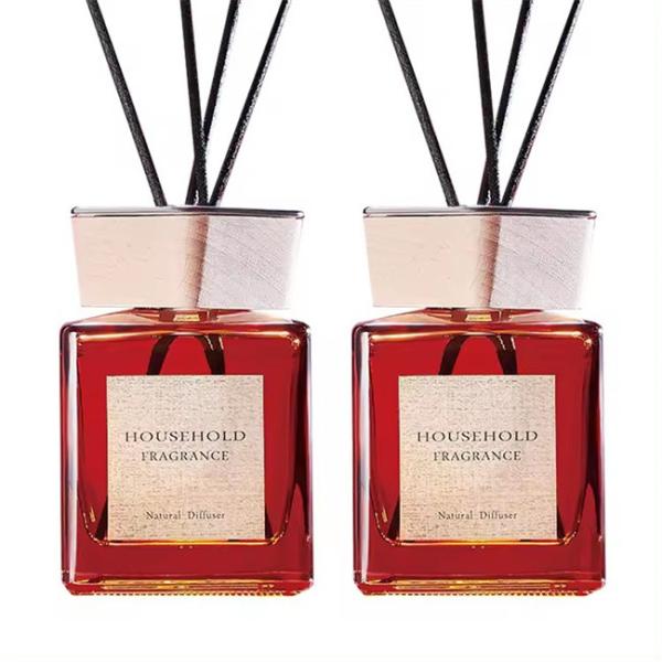 500ml Custom Fragrance Glass Perfume Bottles Reed Diffuser Glass Bottles With Box