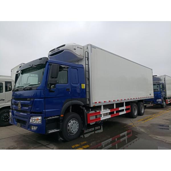 HOWO 6x4 336HP engine Refrigerator truck for sale