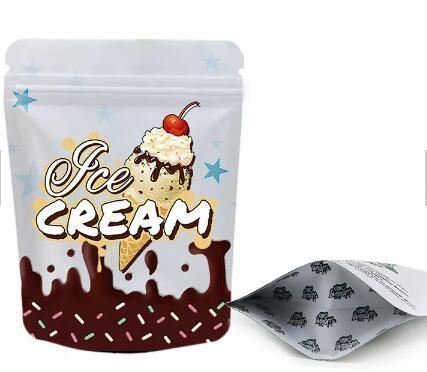 Custom Logo Standu up Plastic packaging proof zipper mylar pouch