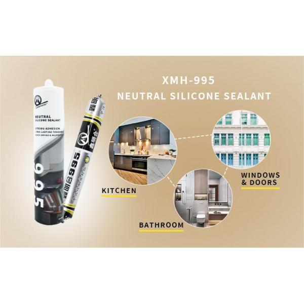 MH995 Neutral Silicone Structural Adhesive Sealant Low VOC White for Roof Glass Gap and Crack Filling CAS No. 63148-60-7