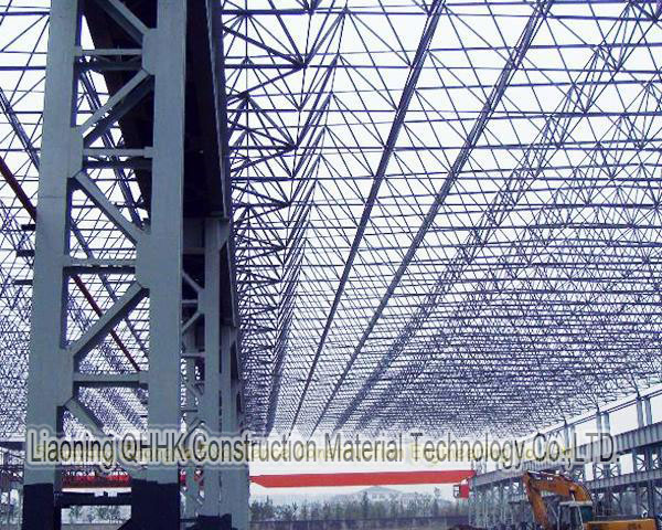 Q345 / Q235 Steel Roof Trusses Light Gauge Steel Trusses UV Resistant