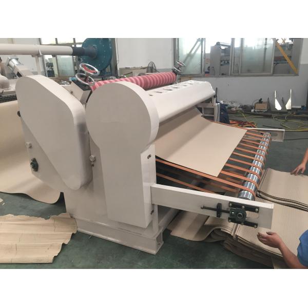 Fixed Corrugated Single Facer Corrugated Carton Machinery CE / ISO9001