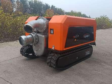 Integrated Drainage And Demolition Robot