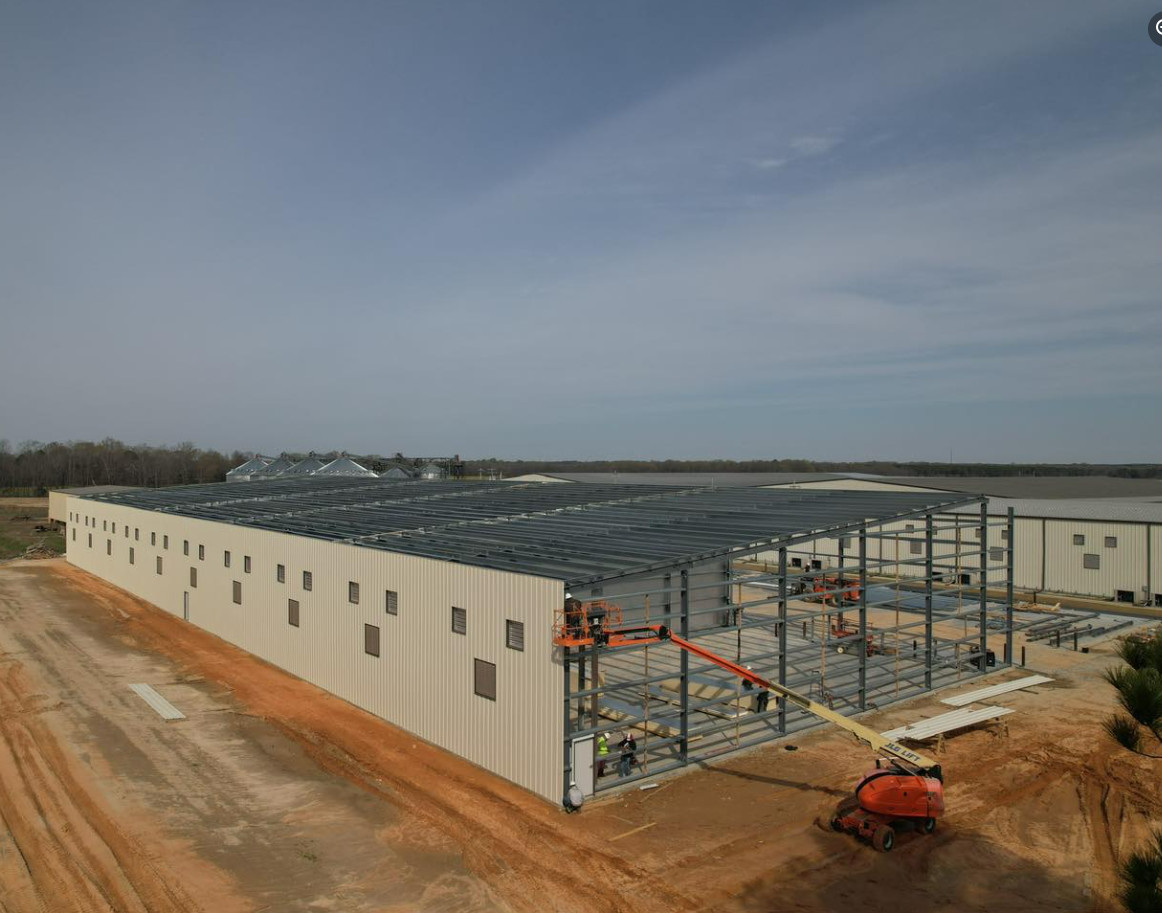 Customized Color Steel Structural Workshop Steel Frame Building CE Standard