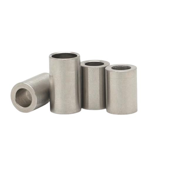 M5 M6 M8 M10 Custom Machining Parts ZINC PLATED Stainless Steel 304 Wear-Resistant Hollow Cylindrical Spacer Sleeve Bushings for Shaft