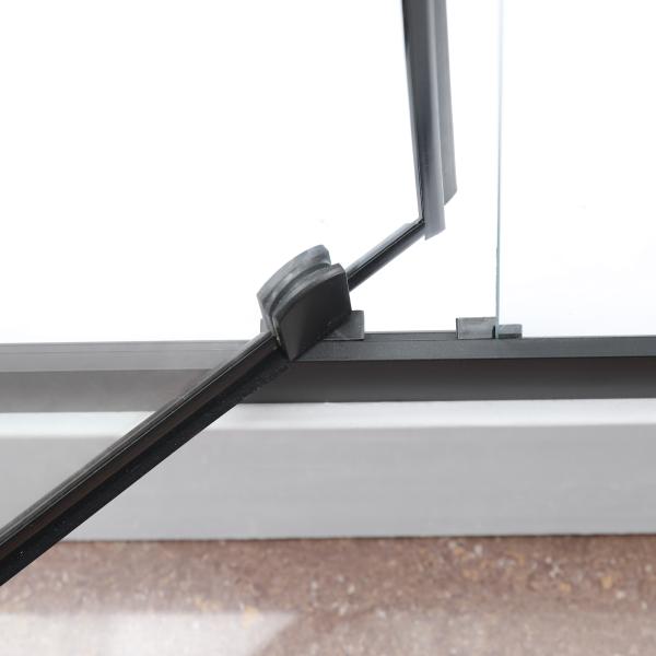 Fashion Pivot Door, Corner Shower Stalls , Square Shower Cabin with white acrylic tray